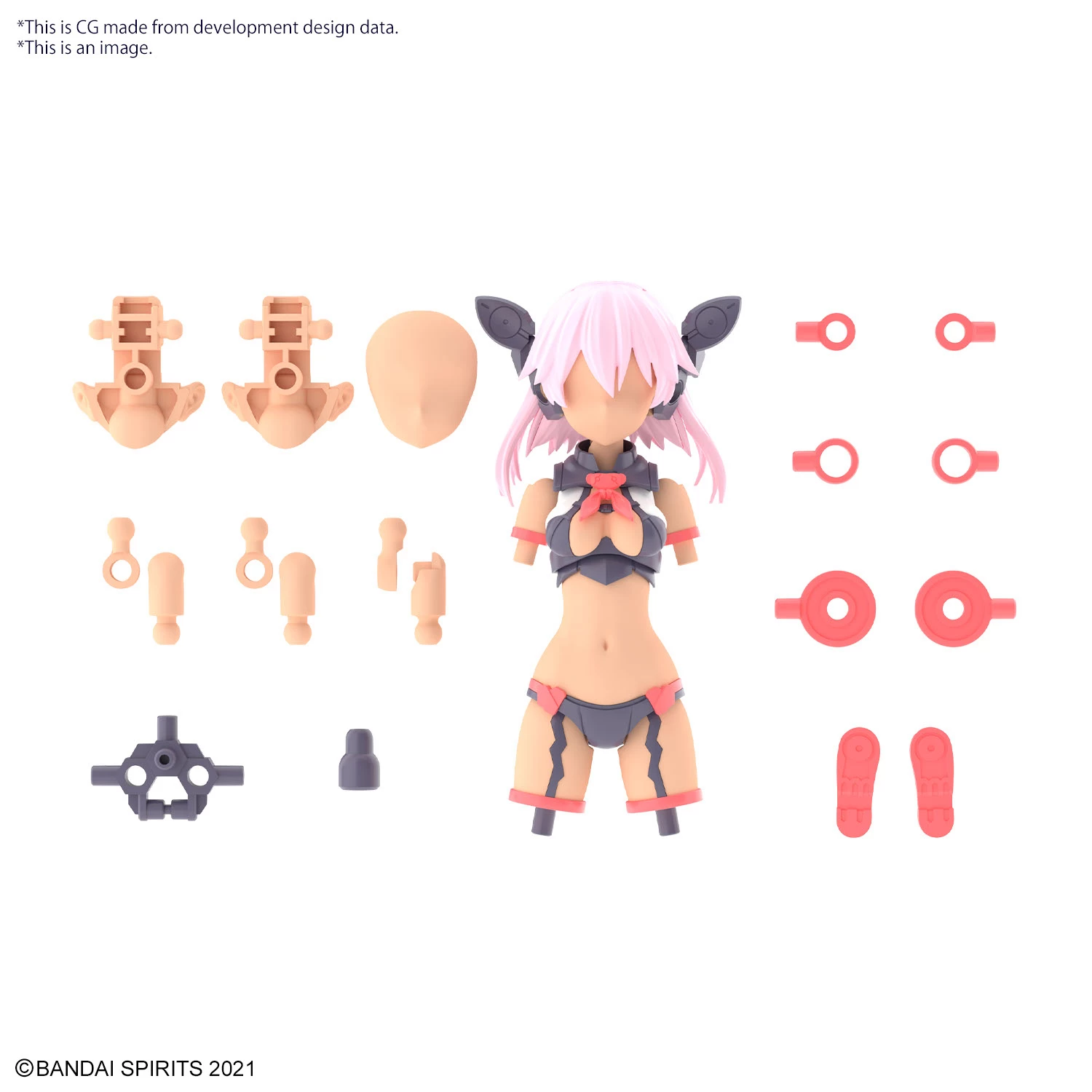30ms - Option Parts Set 8 (scout Costume Color C) - Model Kit 1 30ms - Option Parts Set 8 (scout Costume Color C) - Model Kit