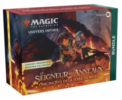 Wizards Of The Coast Magic The Gathering Le Seigneur Des Anneaux : Chroniques De La Terre Du Milieu Bundle Francais