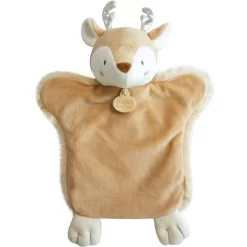 Doudou Et Compagnie - Marionnette Elan Beige 25 Cm