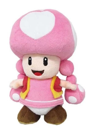 Super Mario - Toadette - Peluche 20cm 1 Super Mario - Toadette - Peluche 20cm