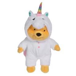Disney Winnie L'ourson Peluche Déguisé En Licorne 30 Cm